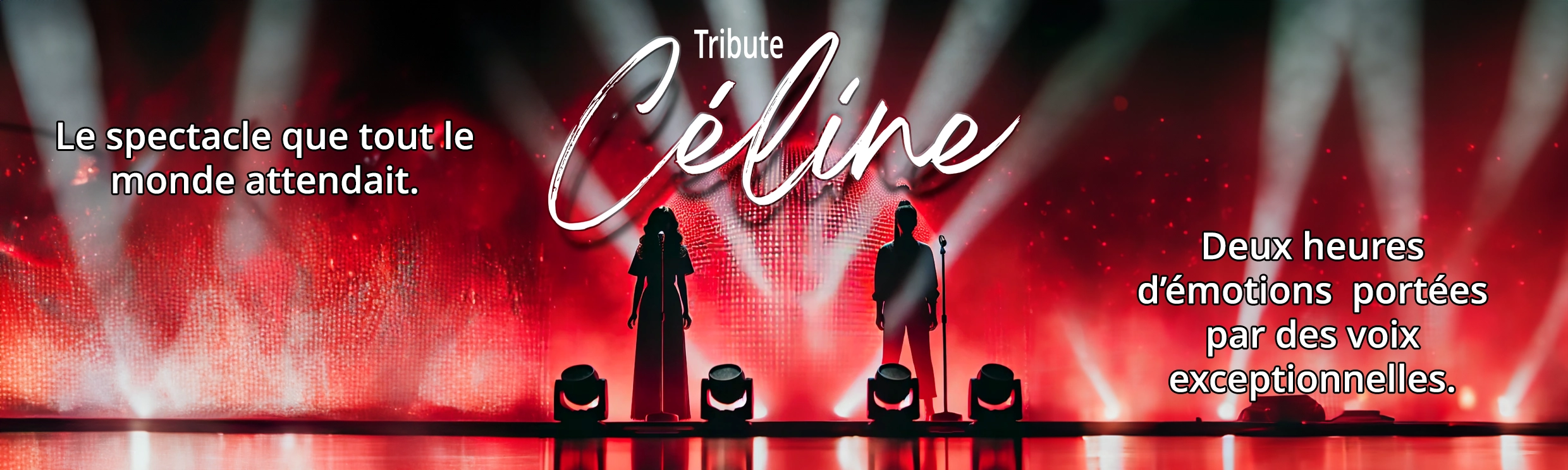 Claude Gérard Production présente Celine Dion Tribute D'eux